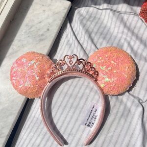 Disney Sequin Pink Princess Ears
